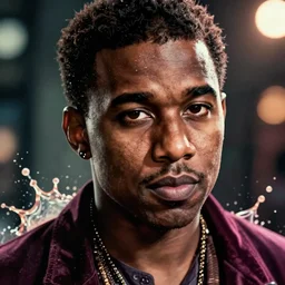 kanye west as willy wonka in gears of war, splash art, movie still, detailed face, photorealistic facial features, cinematic lighting, dramatic, octane render, long lens, shallow depth of field, bokeh, anamorphic lens flare, 8 k, hyper detailed, 3 5 mm film grain