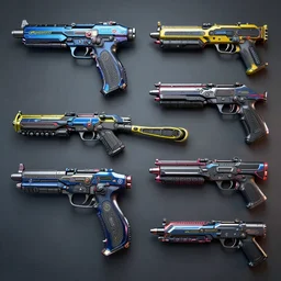 cyberpunk weapons