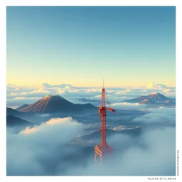 album cover art for cranes yielding heights of center sky akihiko yoshida