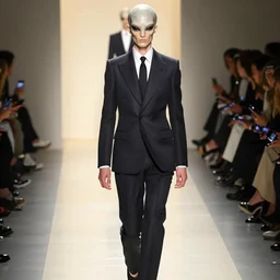giger biomehanic alien suit formal classic catwalk fashion beksinski hugo boss prada elegant