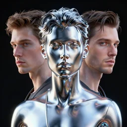 portrait of future reflect chrome, 8 k uhd, unreal engine, octane render in the artstyle of finnian macmanus, john park and greg rutkowski