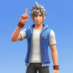 Tidus from Final Fantasy X in The Sims 4,