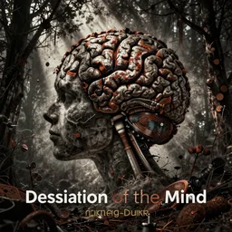 dessication of the mind, rusting brains, dark, gritty, textured, inspired by silent hill