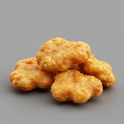 chicken nugget, octane render, 4k, artstation, detailed photo,
