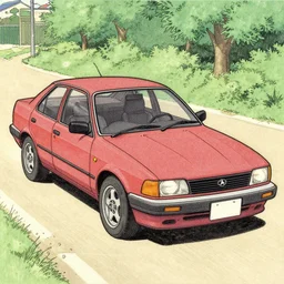 drawing of a car by ito jakuchu