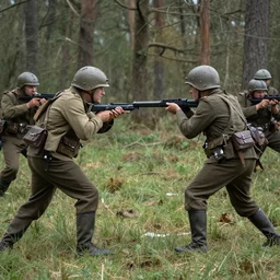 ww 2 battlefield encounter in the woods
