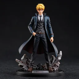 “ homelander, an anime nenoroid of homelander, figurine, detailed product photo ”