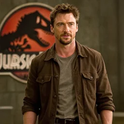hugh jackman : : starring in jurassic park 1 9 9 3 : :