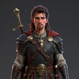 a centered stylized render of a cool scottish warrior, by dreamworks, by pixar, by viktoria gavrilenko, by leticia gillett, by lois van baarle, brave, perfect face, 3 d, 8 k