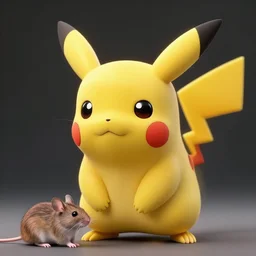 real life pikachu, realistic, animal photography, photoshop image manipulation, unstylized, rodent, rabbit, mouse, animal photography, lighting, electricity