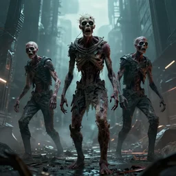 futuristic zombies