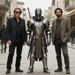 a paladin, 3 dcg, morrowind, mmorpg, portrait, street photography, by mario testino, davide sorrenti, jemal shabazz