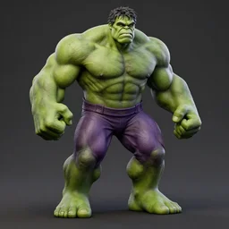 wonder hulk woman 3 d model detailed