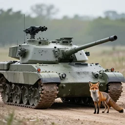 fox as tank, military experiment