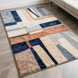 abstract tufting rug