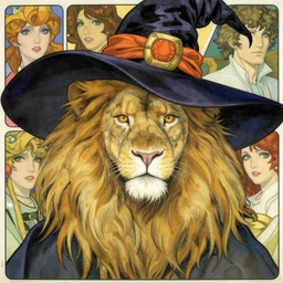 realistic detailed face portrait of an elaborately dressed beautiful lionfish witch by alphonse mucha, ayami kojima, amano, charlie bowater, karol bak, greg hildebrandt, jean delville, and mark brooks, art nouveau, pre - raphaelite, gothic, neogothic, coral reef by ernst haeckel, fantasy character concept design, moody colors