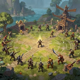 battle playground, artstation, unreal