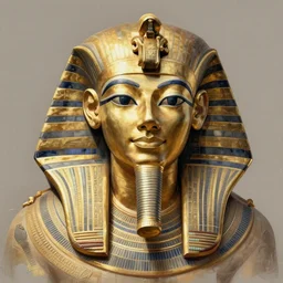 egyptian god, portrait, powerfull, intricate, elegant, volumetric lighting, digital painting, highly detailed, artstation, sharp focus, illustration, ruan jia