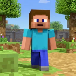 HD minecraft animation, cinema4d