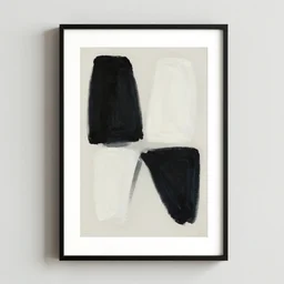 Minimalist Abstract Art, Art Print, by Elaine de Kooning, trending on Saatchi Art