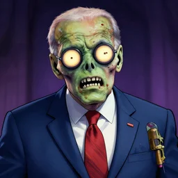 joe biden zombie by greg rutkowski