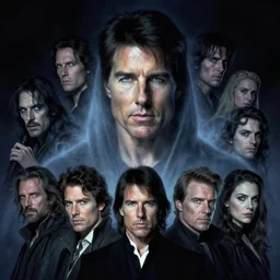 head and shoulders portrait of a ghostly, shadowy, spectral wraith portrayed by tom cruise, d & d, fantasy, greg rutkowski, frank frazetta, alexandre chaudret, boris vallejo, michael whelan, miro petrov, hr giger, magali villeneuve, donato giancola