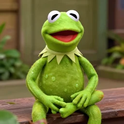 Kermit the Frog in Vietnam.