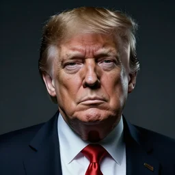 Portrait by H.R.Giger of Trump Abomination, photo-realistic, 2K, highly detailed
