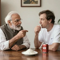 narendra modi and walter white discussing about meth, 8 k