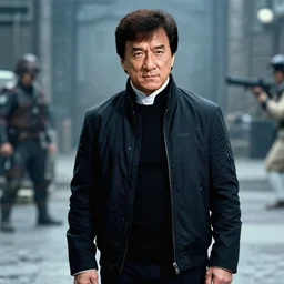 Jackie Chan as part of the Expendables