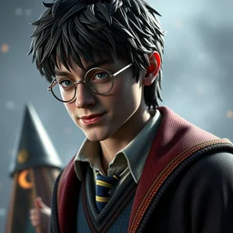doby, harry potter, clash royal style characters, unreal engine 5, octane render, detailed, cinematografic, cinema 4 d
