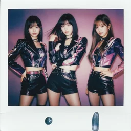 unbelievably beautiful, perfect, dynamic, epic, cinematic 8 k hd movie shot, three beautiful cute young j - pop av idols actresses in japanese girl band, posing together in tights and jackets. hollywood style, at behance, at netflix, with instagram filters, photoshop, adobe lightroom, adobe after effects, taken with polaroid kodak portra