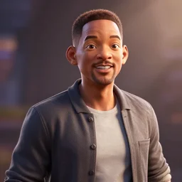 Will Smith Disney Infinity, Octane Render, Redshift, Unreal Engine 5, Subsurface Scattering, CGSociety, Pixar, ILM, Trending on Artstation, micro detail, 4k textures, Bloom, Photorealistic