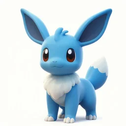 aesthetic portrait of a shiny blue sylveon, hyperrealistic, super cute, character design, artstation, 4 k, ultra detailed digital art