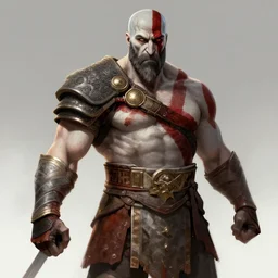 Kratos, Artstation, Digital Art, Artstation