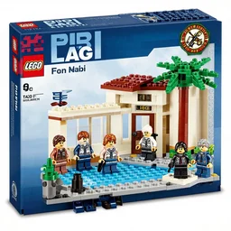 an mar - a - lago fbi raid lego set, promotional photo