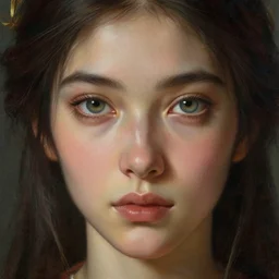 incredibly beautiful woman with amazing eyes from another place, intricate, elegant, highly detailed, digital painting, DSLR 8K, biblical art, realism, incomprehensible detail, final fantasy aesthetic, photorealistic, hyperrealism, breathtaking, lifelike, created by Razaras & z--ed of deviantart