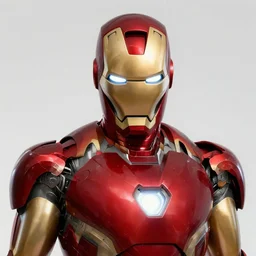 ironman armor, fantasy art, portrait : : 2 ironman : : red, gray, black, white : : 8 k