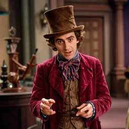 film still of Will Farrel as Willy Wonka in Willy Wonka and the Chocolate Factory 1971