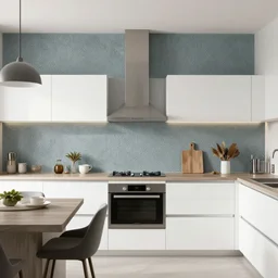 modern kitchen wallpaper design. expensive