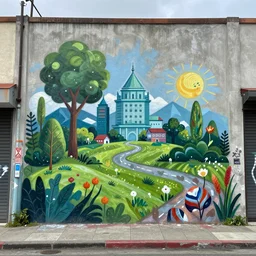 environment art, graffiti