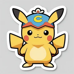 cute miss mascot mackogneur mackogneur machamp pokemon sticker art, cronobreaker, beeple game icon