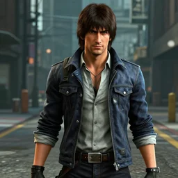 1 9 8 5 george harrison in yakuza 0, in game screenshot