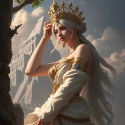 goddess of the sweet land, highly detailed, digital painting, artstation, concept art, smooth, sharp focus, illustration, unreal engine 5, 8 k, art by artgerm and greg rutkowski and edgar maxence