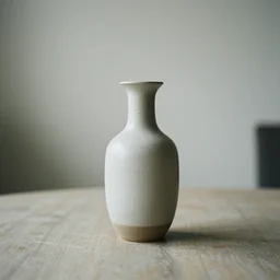 dslr photo of a vase on a table, 55mm