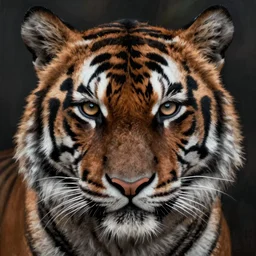 a portrait of a black tiger portrait, cute and adorable, pretty, beautiful, art portrait, matte fantasy painting, deviantart, super detailed eyes, super detailed, nose, super detailed, eyes, artstation, by jason felix by steve argyle by tyler jacobson by peter mohrbacher, cinematic