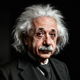a portrait of Albert Einstein by Greg Rutkowski, digital art, horror, chiaroscuro, trending on artstation, anime arts, featured on Pixiv, HD, 8K, highly detailed, good lighting, beautiful, epic, masterpiece