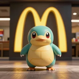 a wobbuffet working at mcdonalds