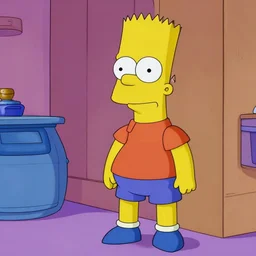 Bart Simpson in American Psycho (1999)