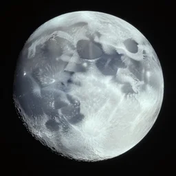 35mm Vistavision movie still landscape of the moon with earth in the background